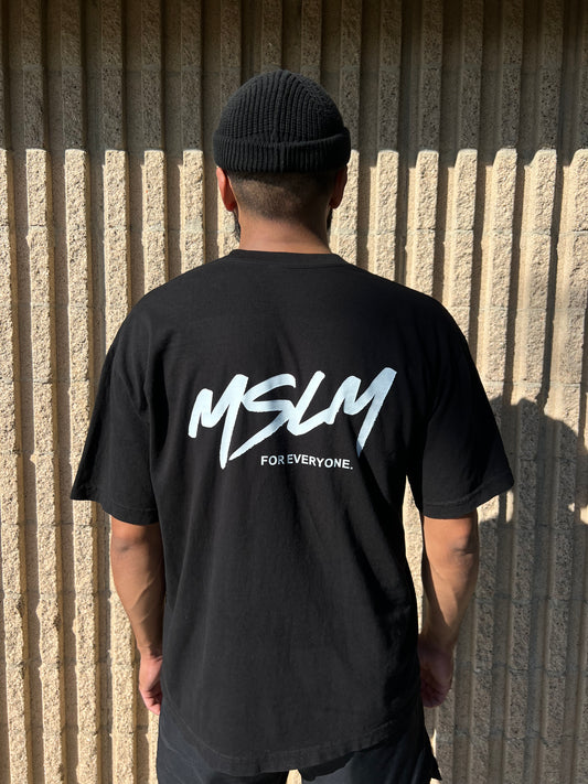 Heavyweight Oversized Tee Black